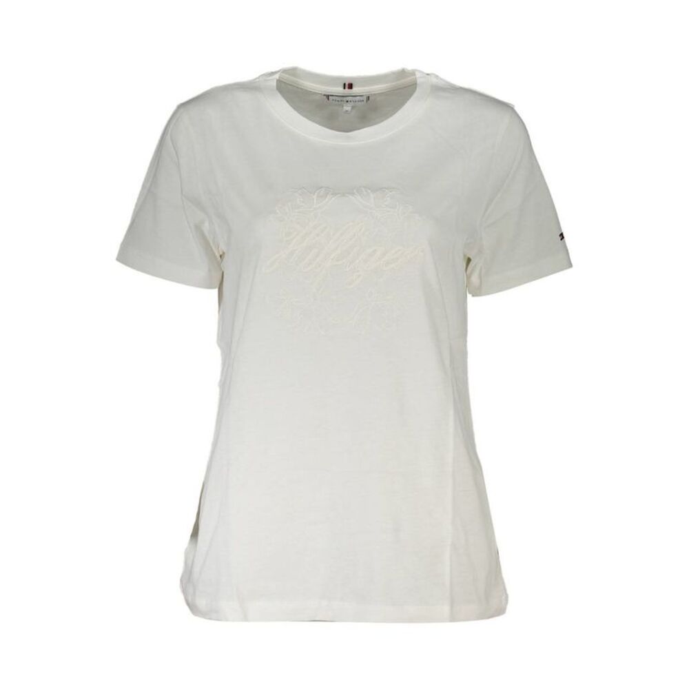 Tommy Hilfiger White Cotton Women's T-Shirt